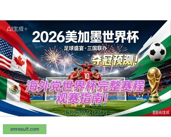 美加墨世界杯竞猜盛宴开启尽享足球激情与精彩预测